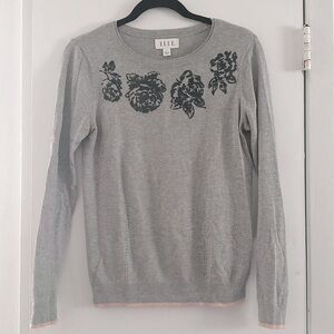 ELLE cardigan with embroidery